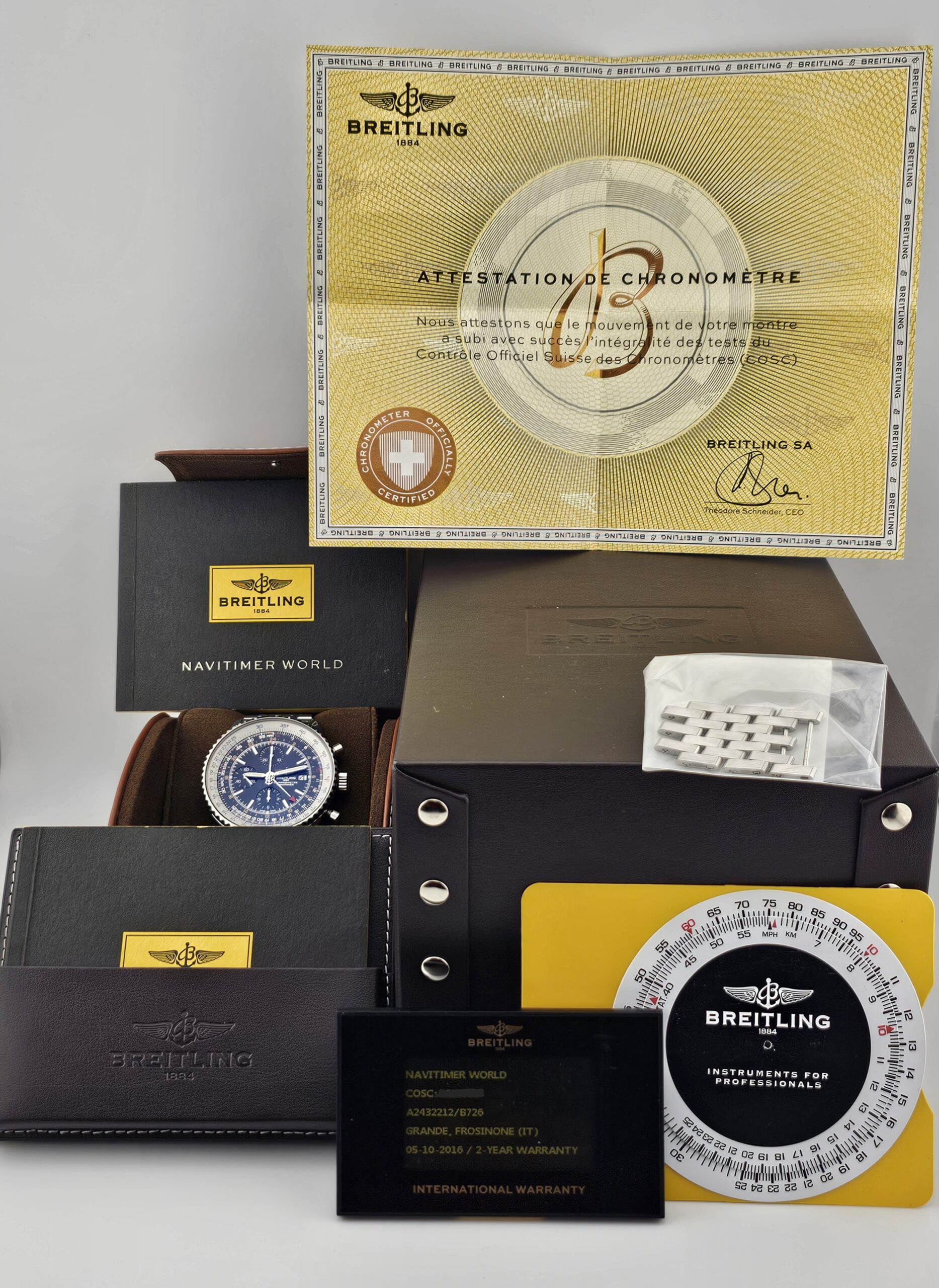 Breitling Navitimer World GMT 46MM - Image 8