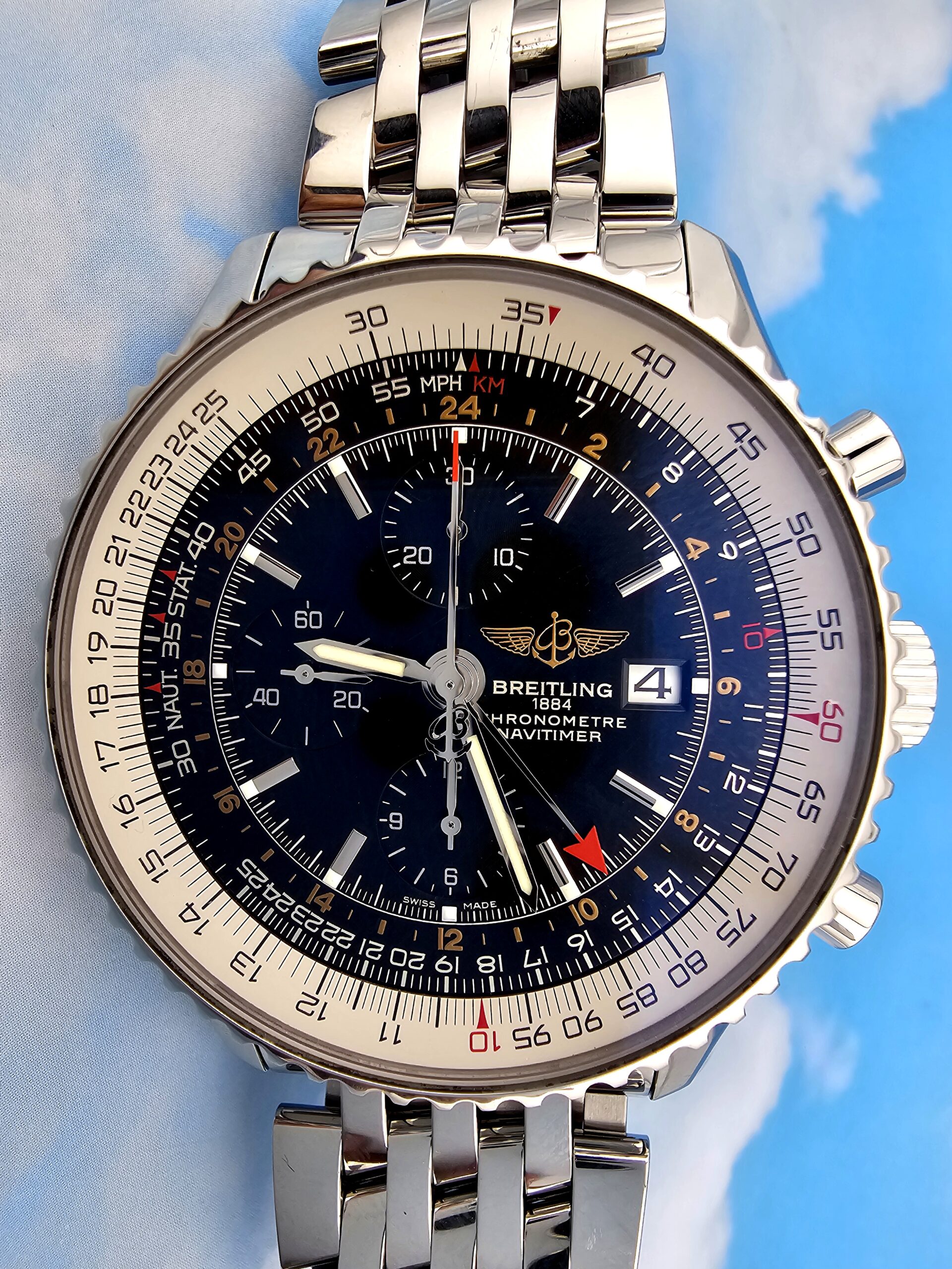 Breitling Navitimer World GMT 46MM - Image 5