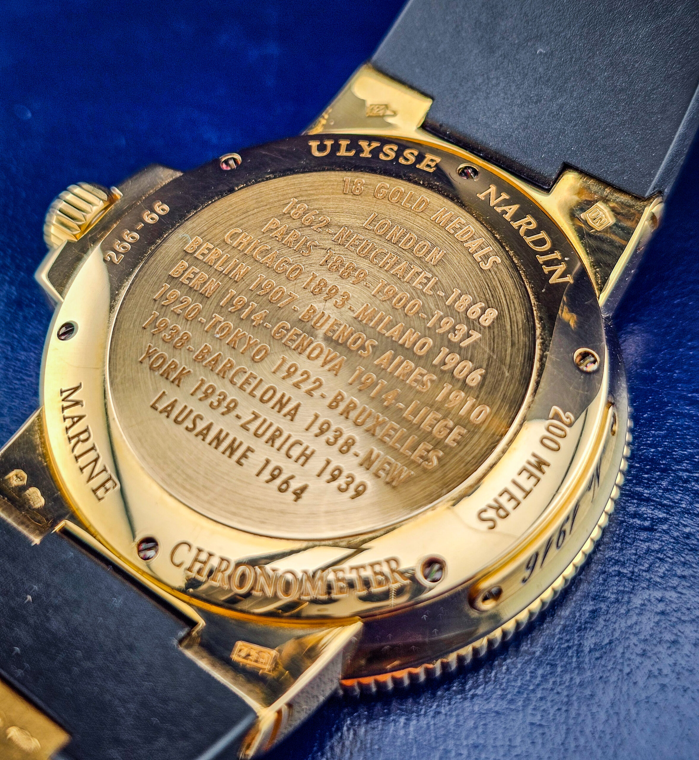 Ulysse Nardin Maxi Marine 41mm - 266-66-3/62 18K ROSE GOLD - Image 4