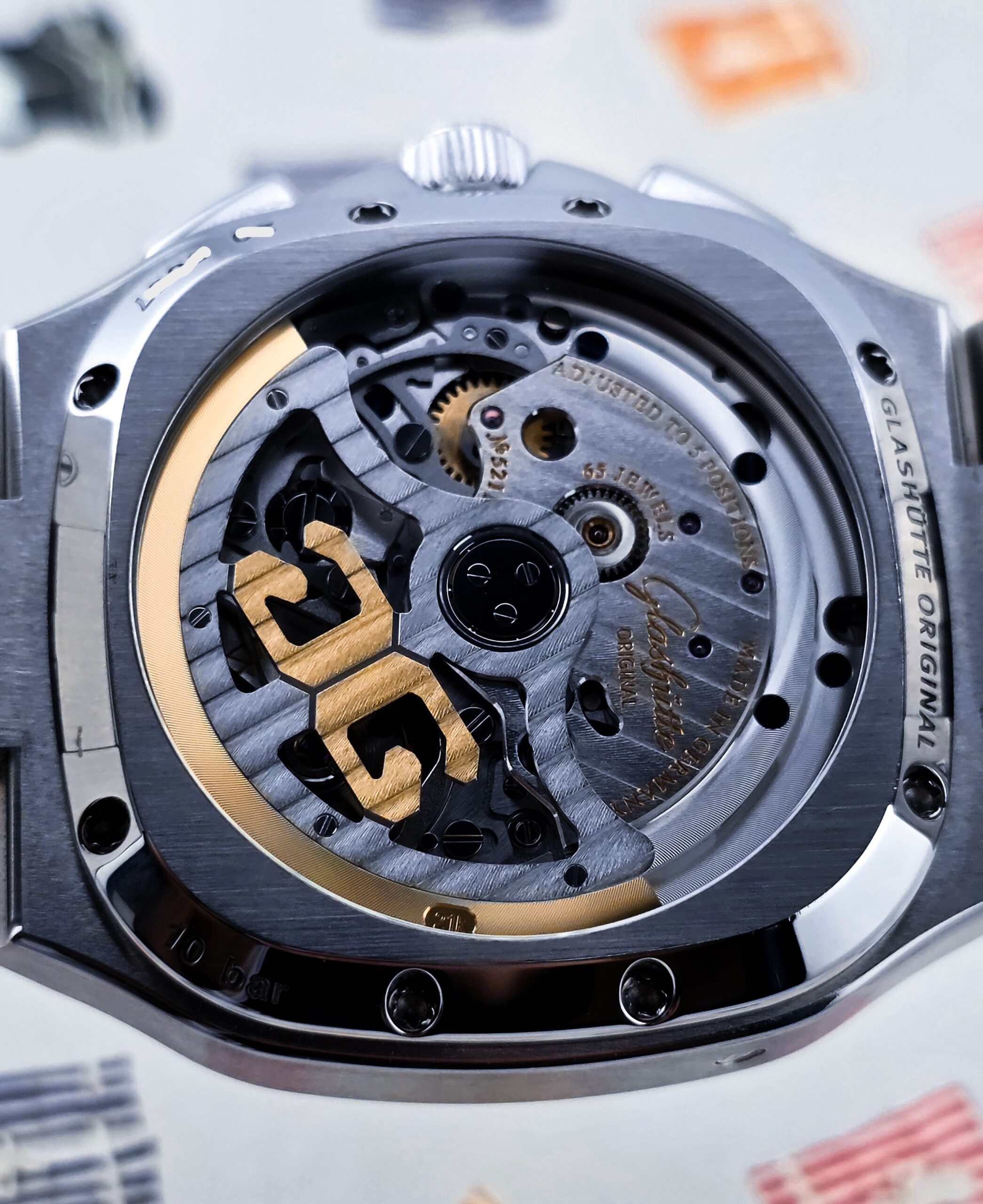 Glashütte Original Seventies Chronograph Fab Green Ref 1-37-02-09-02-70 Fullset - Image 8