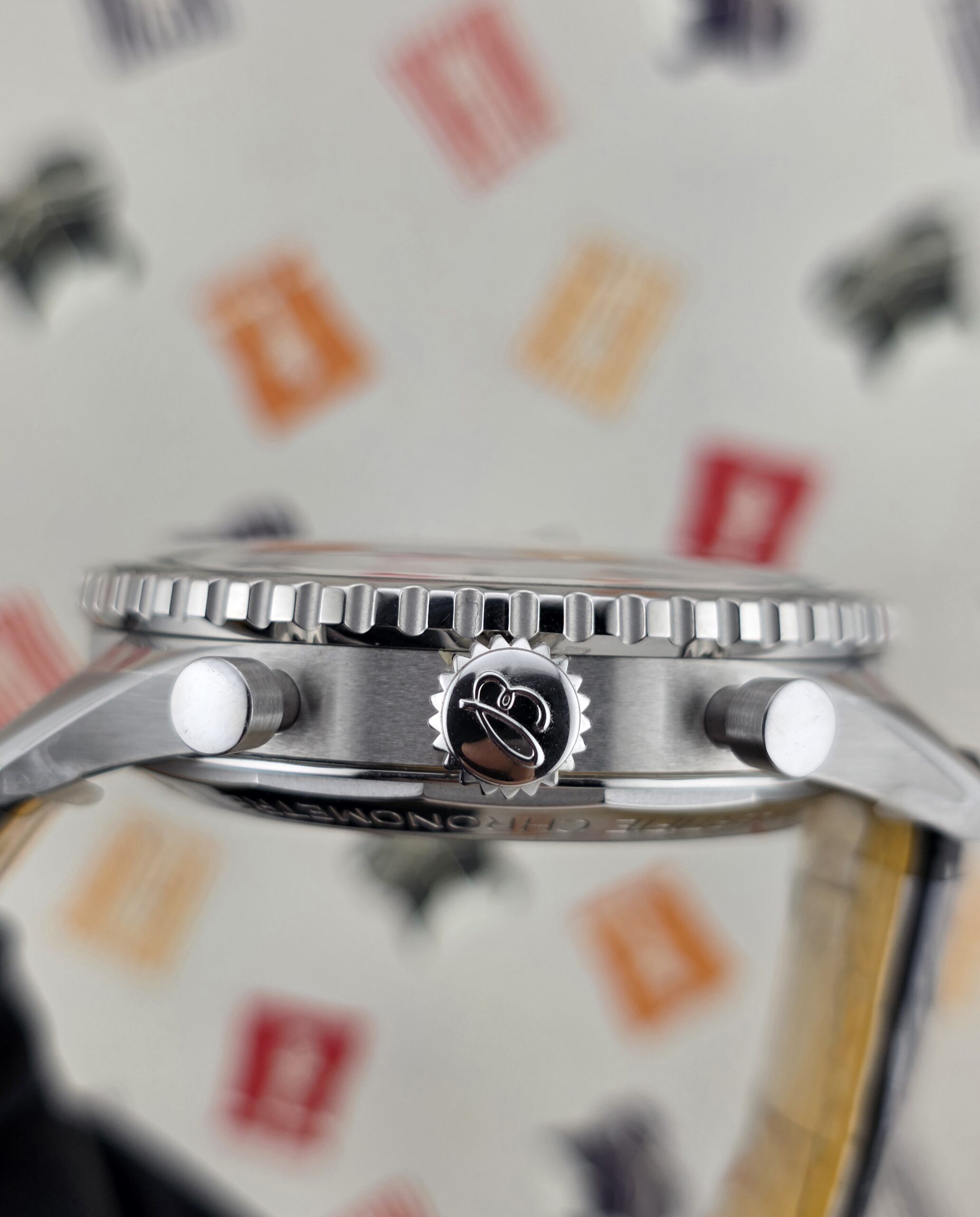 Breitling Navitimer B01 Chronograph 43mm Copper Dial Leather Brand New - Image 6