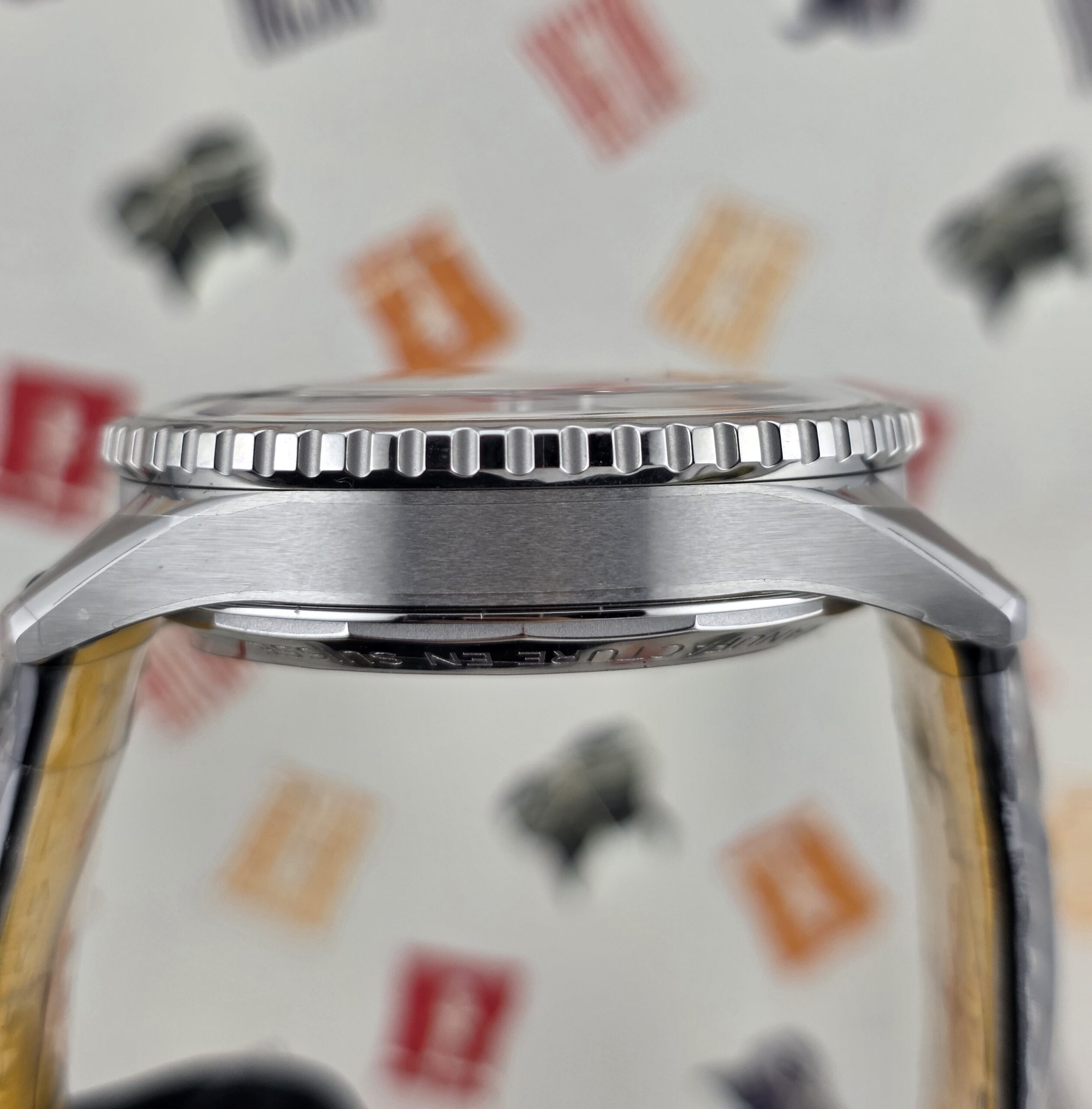 Breitling Navitimer B01 Chronograph 43mm Copper Dial Leather Brand New - Image 7