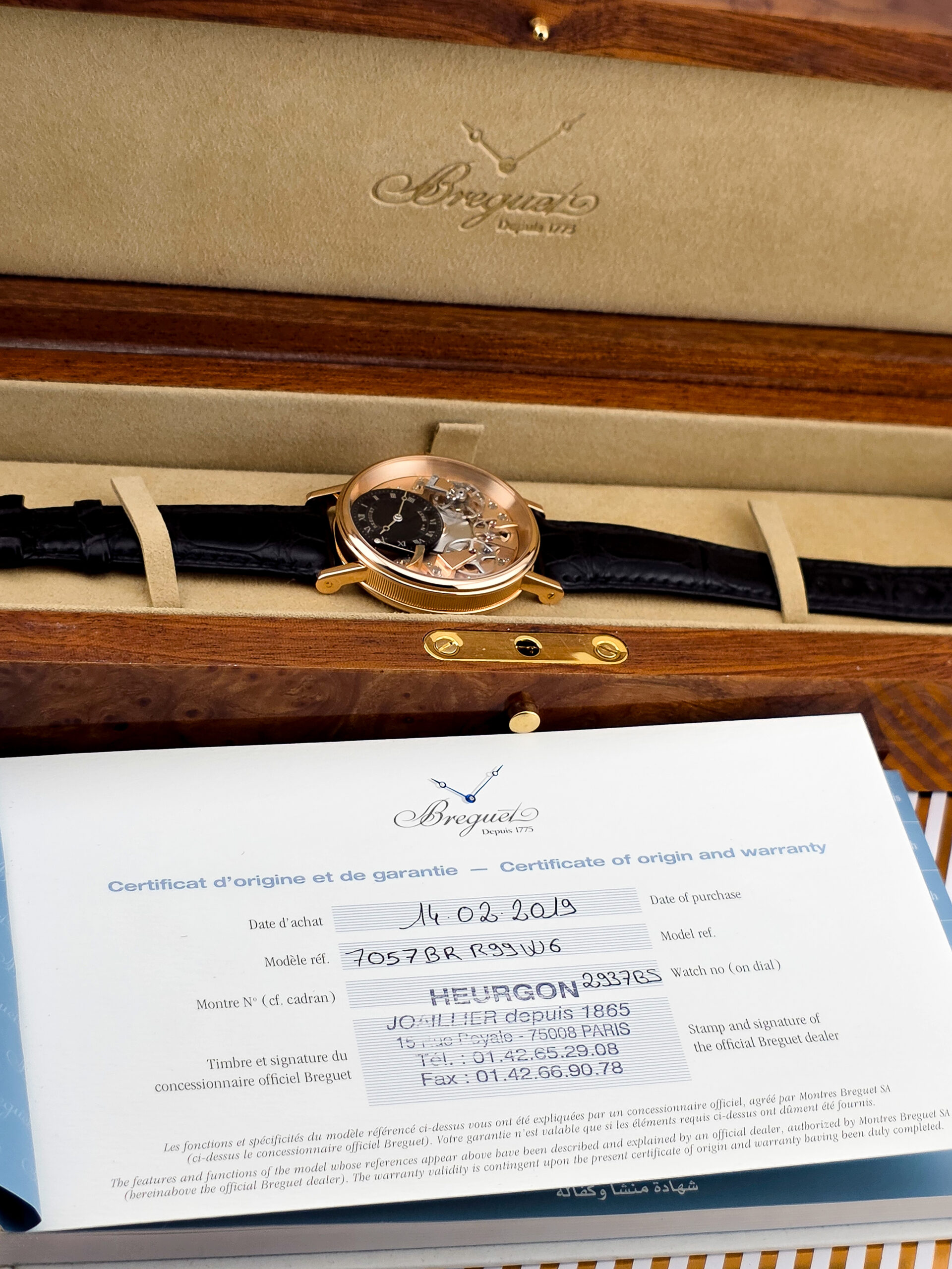 Breguet Tradition Full Rose Gold 2019 Complete - 7057BR/R9/9W6 Collector Grail - Image 11