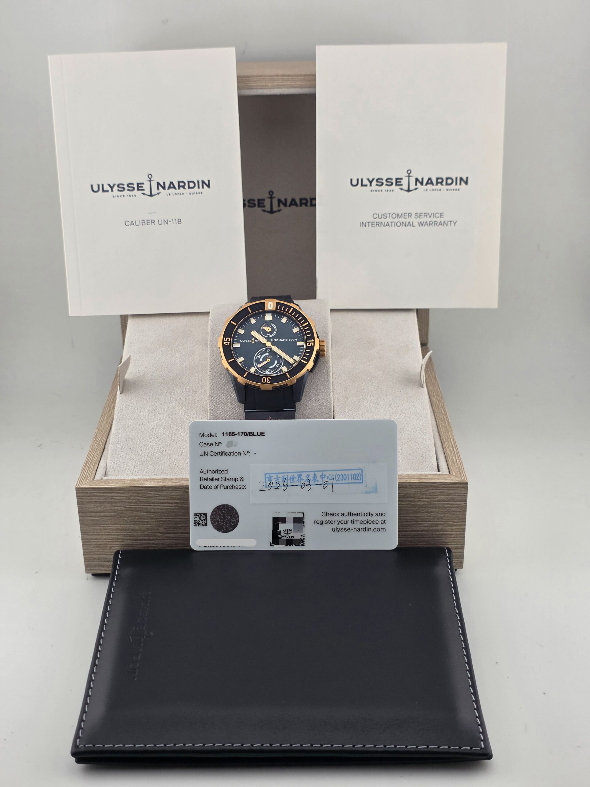 Ulysse Nardin Diver Chronometer 44mm Brand New - Image 10
