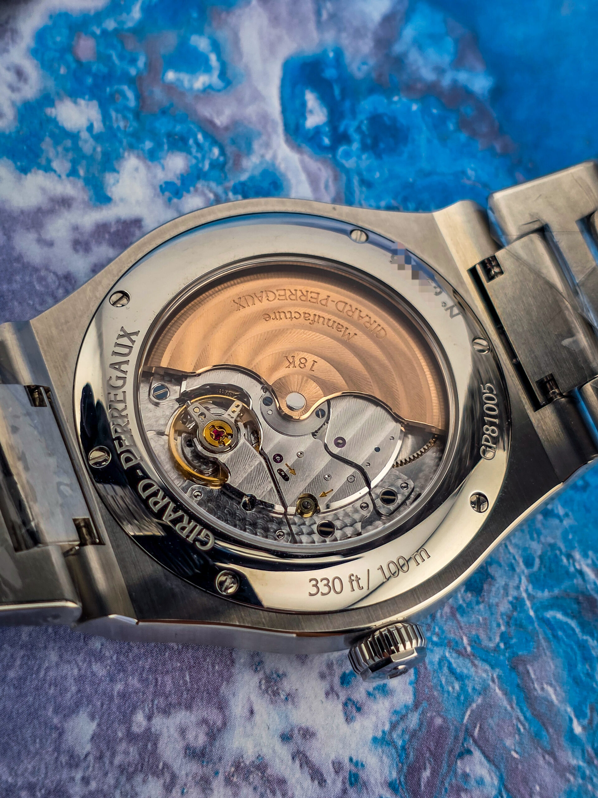 Girard Perregaux Laureato 38MM Copper Dial Brand New - Image 11