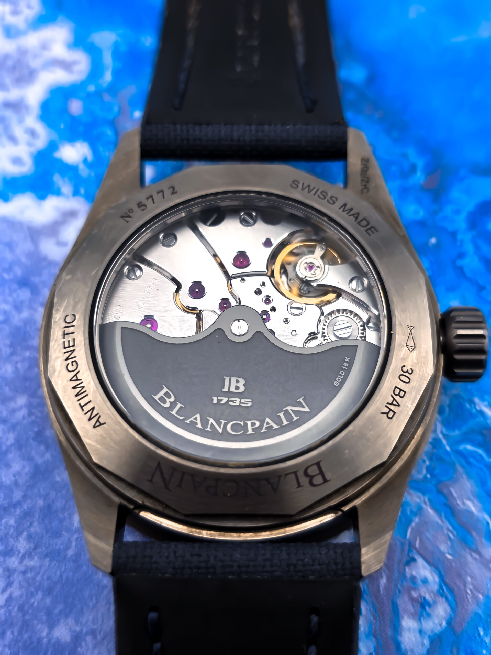 Blancpain Fifty Fathoms Bathyscaphe Blue Dial 2023 - Image 9