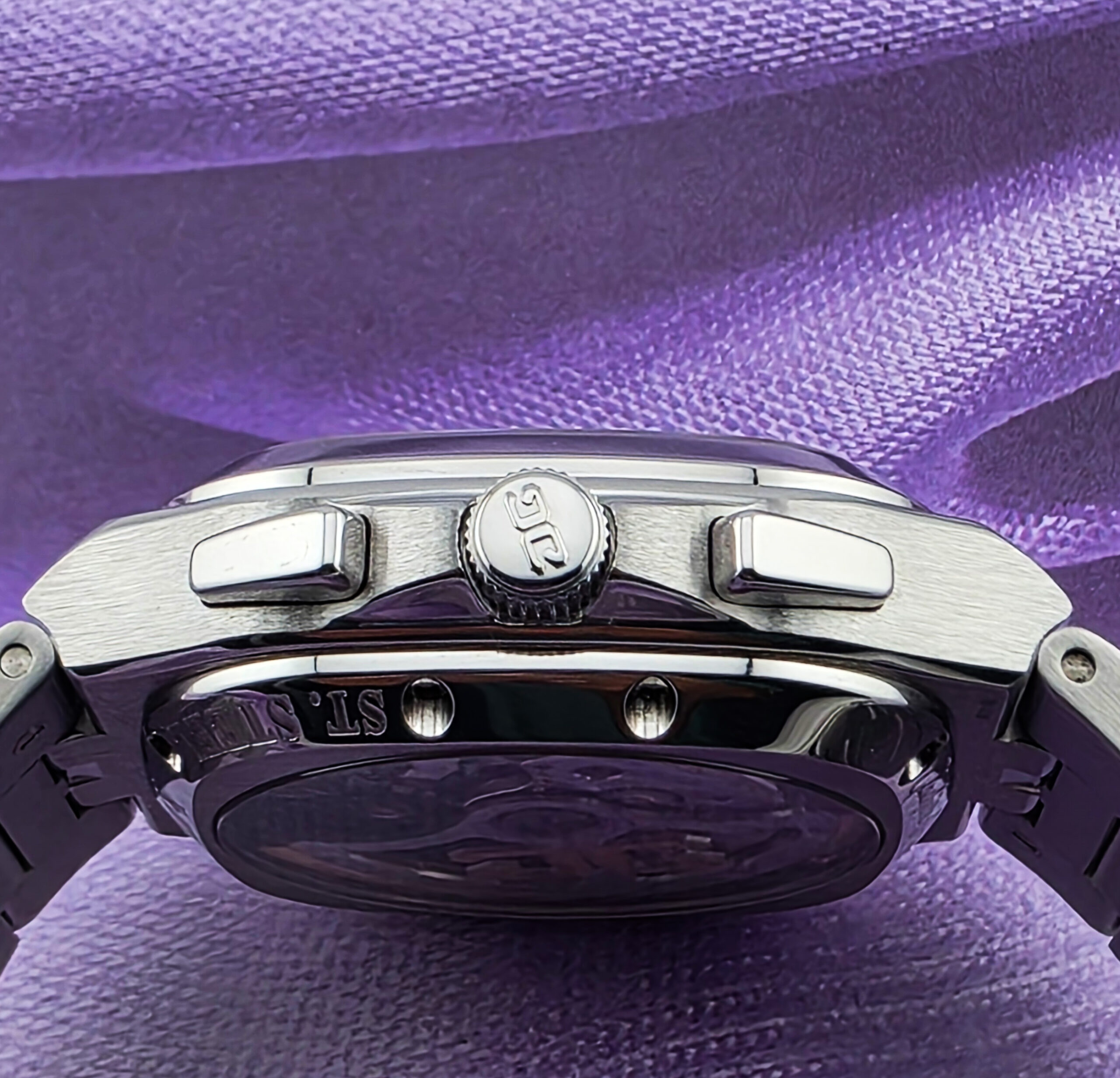 GLASHÜTTE ORIGINAL SEVENTIES CHRONOGRAPH 2019 GRAY DIAL FULLSET - Image 6