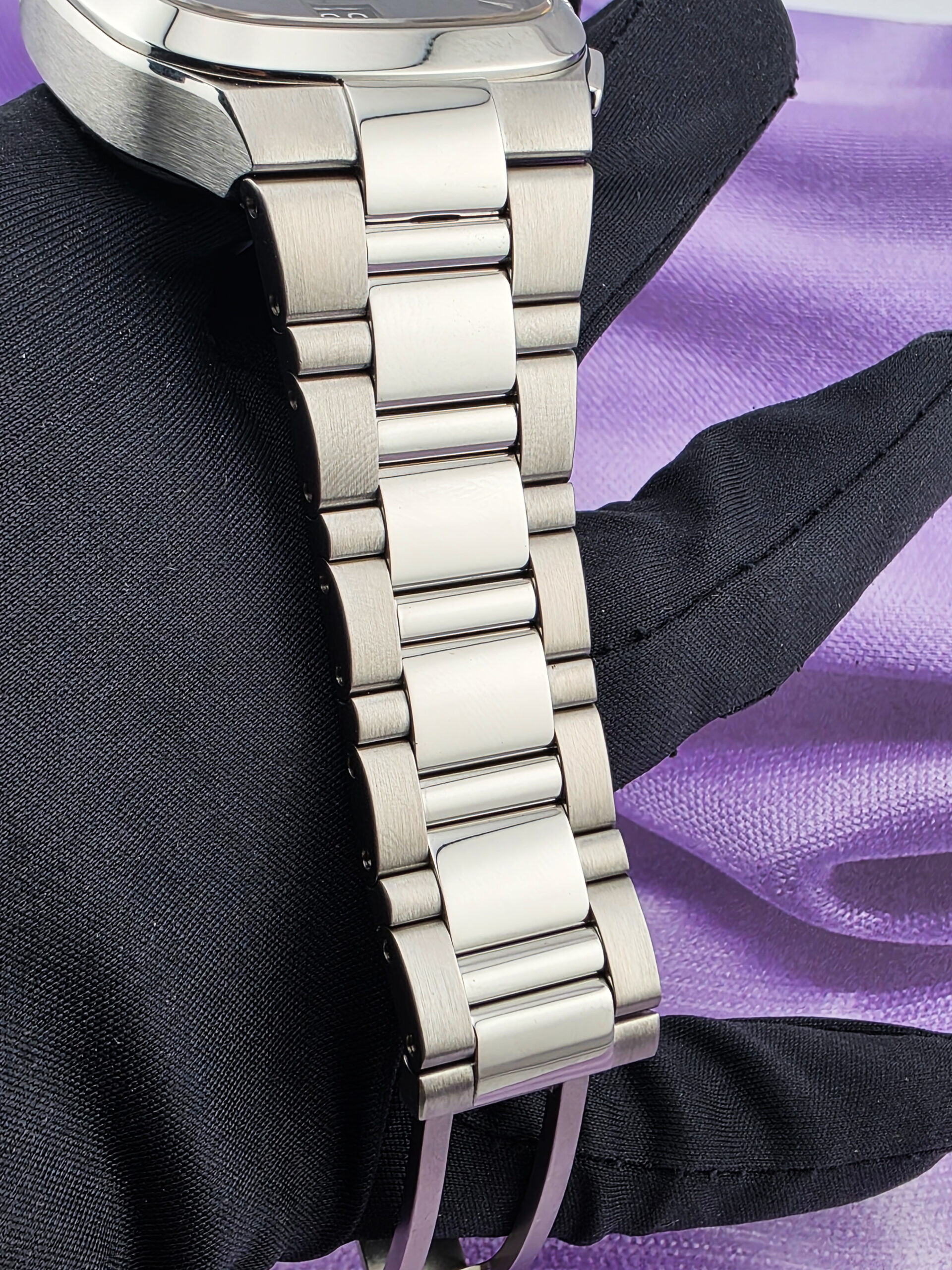GLASHÜTTE ORIGINAL SEVENTIES CHRONOGRAPH 2019 GRAY DIAL FULLSET - Image 8