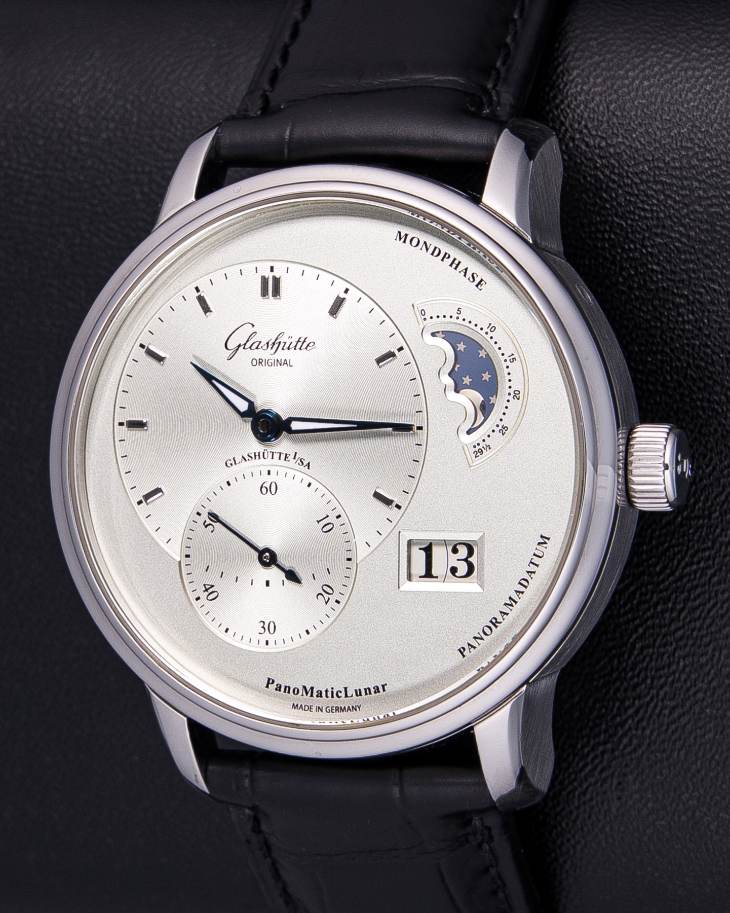 Glashütte Original PanoMaticLunar 2020 Excellent Condition Box + Paper