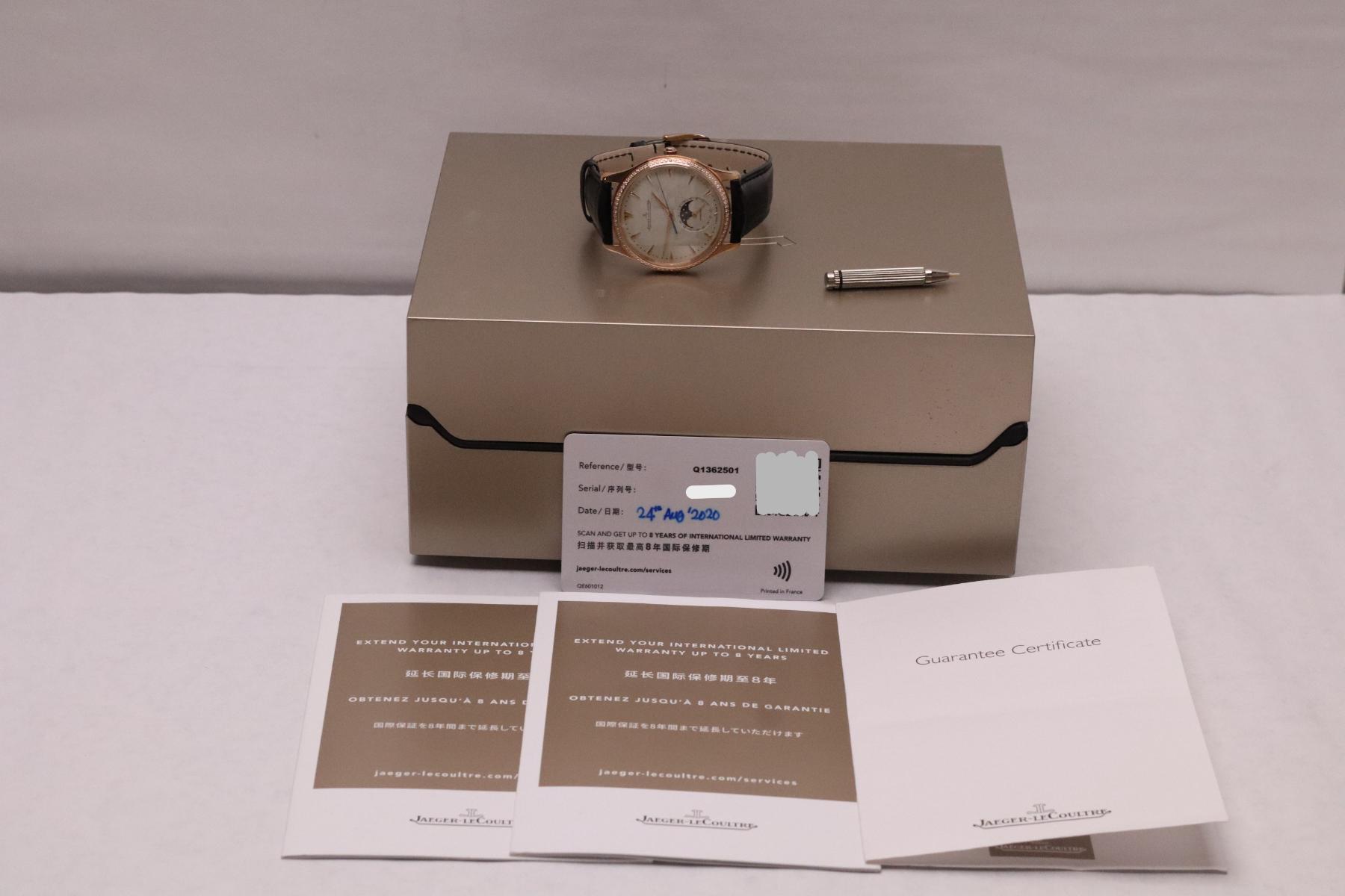 Jaeger-LeCoultre Master Ultra Thin Moon Q1362501 2020 Fullset - Image 10