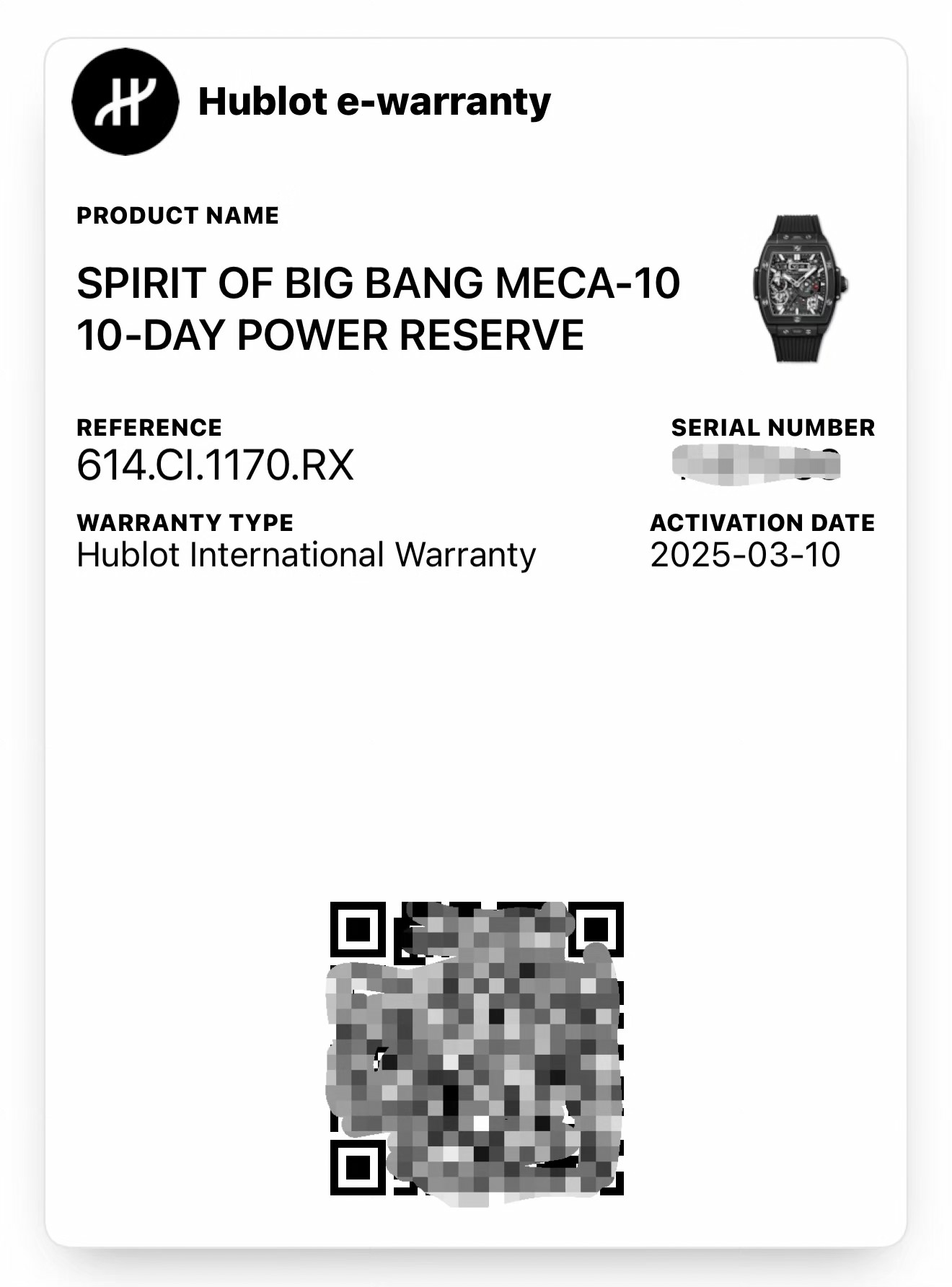 Hublot Spirit of Big Bang Meca-10 614.CI.1170.RX 2025 - Mint Condition - Image 12