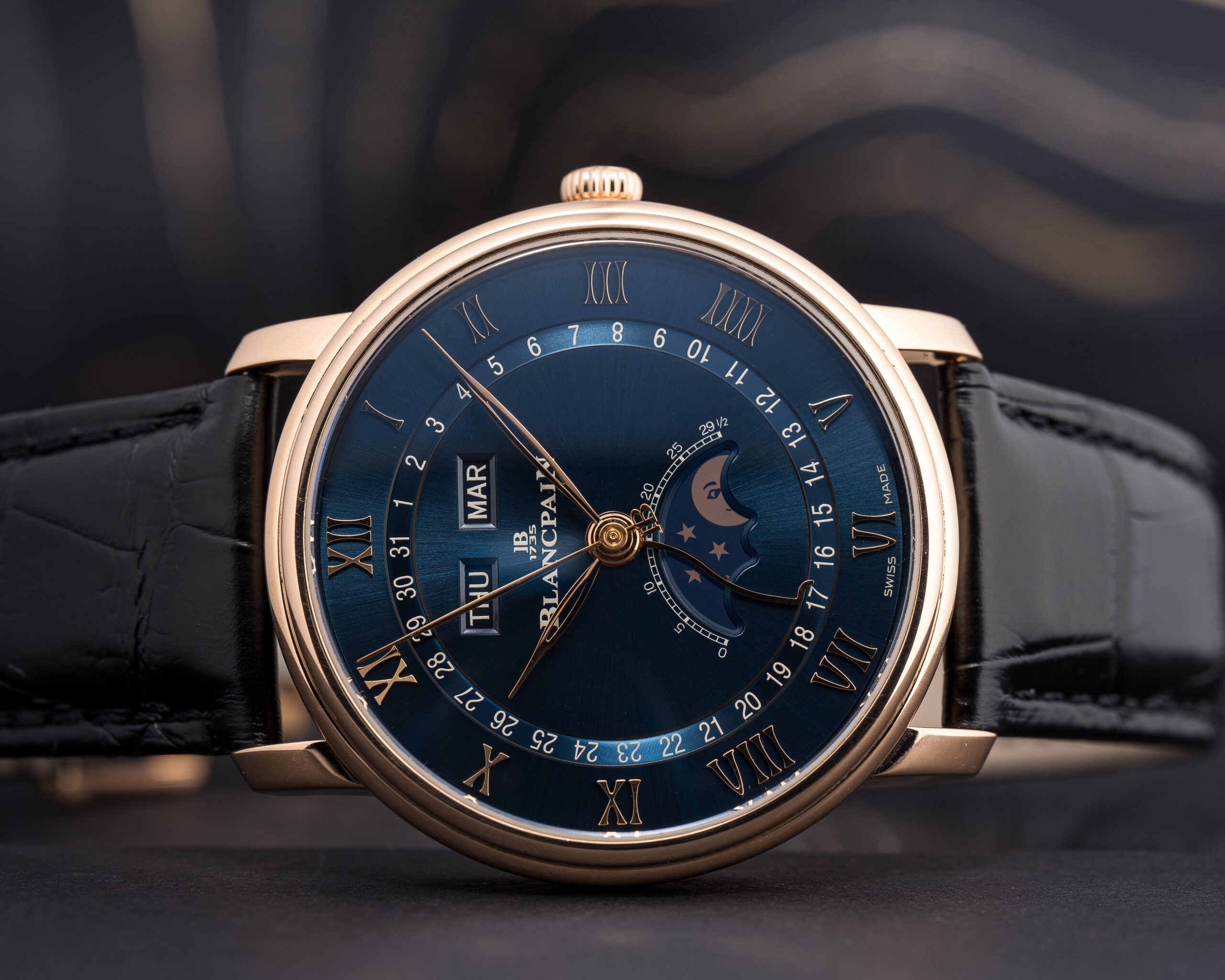 Blancpain Villeret Moonphase Complete Calendar 6654-3640-55B 2024 Fullset - Mint Condition - Image 9