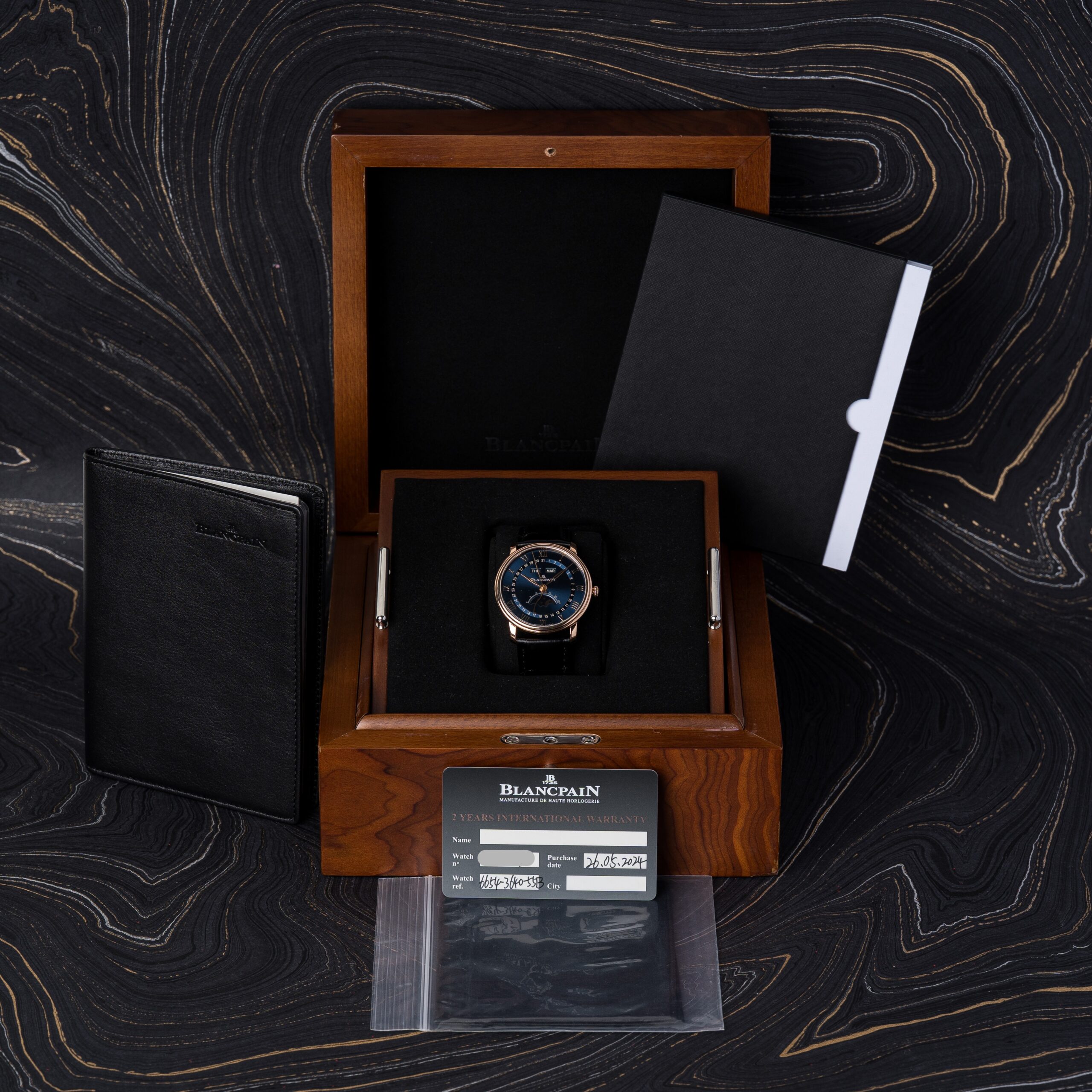 Blancpain Villeret Moonphase Complete Calendar 6654-3640-55B 2024 Fullset - Mint Condition - Image 10